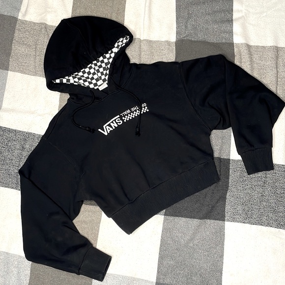 Vans Tops - Vans Crop Hoodie - Women (like brand new)